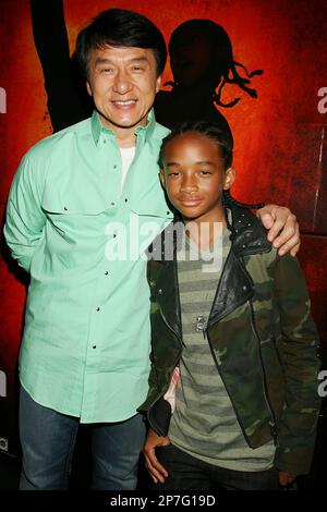 Jaden Smith Chicago premiere of 'The Karate Kid' at AMC River East 21 movie  theatre Chicago, Illinois - 26.05.10 Stock Photo - Alamy