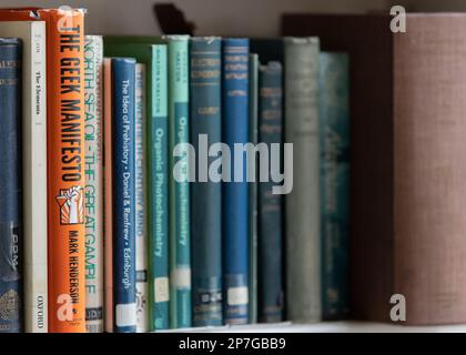 Livres dans la salle de bibliothèque de l'institution royale de Grande-Bretagne, Albermarle Street, Londres © Clarissa Debenham / Alamy Banque D'Images