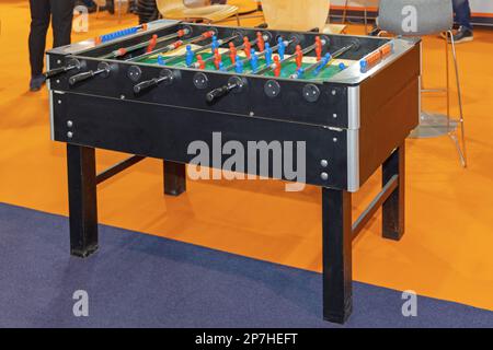 Football Foosball Table football Kicker Sports Game Banque D'Images