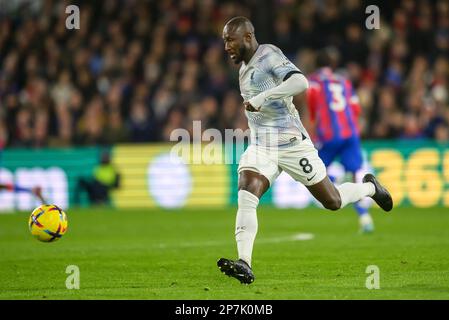 25 Fév 2023 - Crystal Palace v Liverpool - Premier League - Selhurst Park Naby Keita de Liverpool pendant le match de Premier League contre Crystal Palace. Image : Mark pain / Alamy Live News Banque D'Images