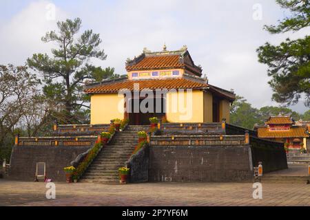 Vietnam, Hue, tombe de Minh Mang, Banque D'Images