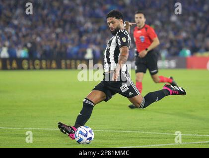 Bogota, Colombie, 08th mars 2023. Otavio de l'Atletico Mineiro, pendant le match entre Millonarios et Atletico Mineiro, pour la troisième phase préliminaire de Libertadores 2023, au stade El Campín, à Bogota, en Colombie, sur 08 mars. Photo: Felipe Mateus/DiaEsportivo/Alay Live News Banque D'Images