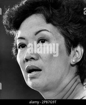 Former Philippine President Corazon 