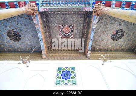 Shah-i Naqshband Tomb dans la banlieue de Boukhara, Ouzbékistan. Banque D'Images