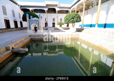 Shah-i Naqshband Tomb dans la banlieue de Boukhara, Ouzbékistan. Banque D'Images