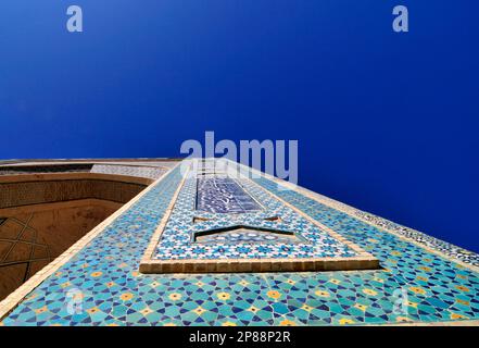 Mosquée et cour de Kalan dans la vieille ville de Boukhara, Ouzbékistan. Banque D'Images