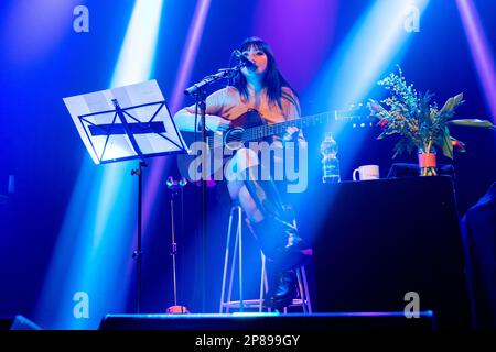 Milan, Italie. 08th mars 2023. Le chanteur-compositeur philippin-britannique Beabadoobee - nom réel Beatrice Kristi Ilejay Laus - en concert à Magazzini Generali à Milan, Italie, on 08 mars 2023 (photo de Mairo Cinquetti/NurPhoto) crédit: NurPhoto SRL/Alay Live News Banque D'Images