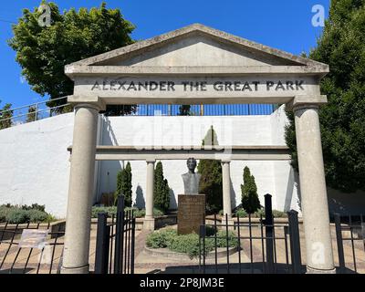 Alexander le grand parc à Roslindale Massachusetts États-Unis Banque D'Images