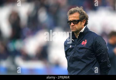 Photo du dossier datée du 12-02-2022 de Fabien Walthie, qui a apporté trois changements à la ligne de départ de la France pour le match Guinness six Nations de samedi contre l'Angleterre. Date de publication : jeudi 9 mars 2023. Banque D'Images