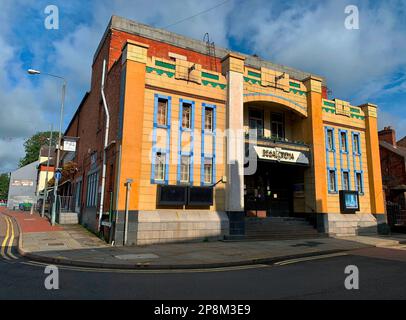 Le Regal Cinema de Melton Mowbray, Royaume-Uni, a ouvert ses portes en 1933. Banque D'Images