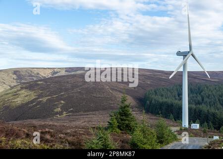 Parc d'attractions Bowbeat Hill dans les collines de Moorfoot, en Écosse Banque D'Images