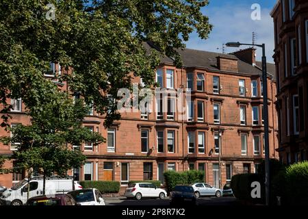 Logement à Shawlands, Glasgow, Écosse, Royaume-Uni, Europe Banque D'Images