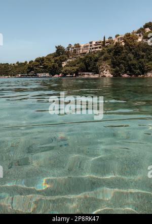 Bella Vraka plage Sivota Thesprotia Grèce vacances d'été Banque D'Images