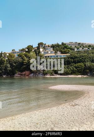Bella Vraka plage Sivota Thesprotia Grèce vacances d'été Banque D'Images