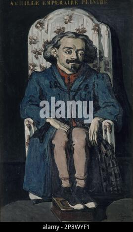 Achille Emperaire (1867 - 1868) par Paul Cézanne Banque D'Images