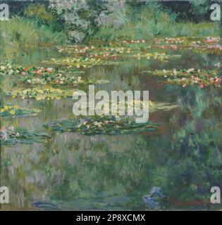 Le bassin des Nympheas 1904 par Claude Monet Banque D'Images