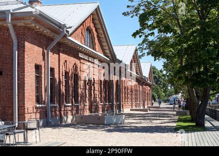 Kronstadt, Russie - vers juillet 2021 : la construction de la cuisine hollandaise et le musée modèle des forts de Kronstadt. Ville de Kronstadt Banque D'Images