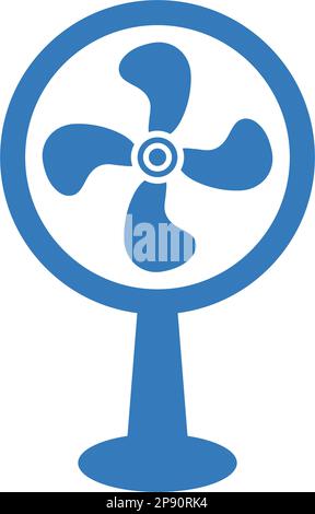 Icône du ventilateur électrique. Idéal pour la conception et le développement de sites Web, de fichiers imprimés et de présentations, d'images de stock, de supports promotionnels, Ilustr Illustration de Vecteur