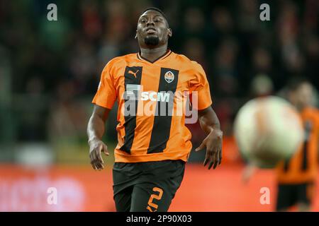 09-03-2023: Sport: Shakhtar v Feyenoord WARSCHAU, POLOGNE - MARS 9: Lassina Traore (FC Shakhtar Donetsk) pendant le match Round de 16 Leg One - UEFA Banque D'Images