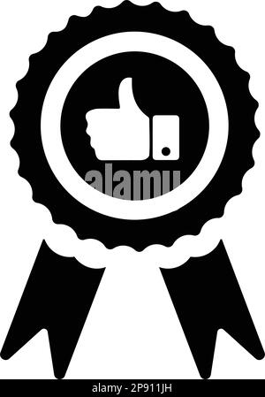 Icône de gestion de la réputation. Vecteur simple bien organisé et conception méticuleuse. Illustration de Vecteur