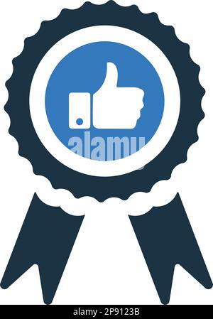 Icône de gestion de la réputation. Vecteur simple bien organisé et conception méticuleuse. Illustration de Vecteur