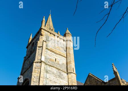 Église Saint-Laurent, Evesham, Worcestershire, Royaume-Uni Banque D'Images