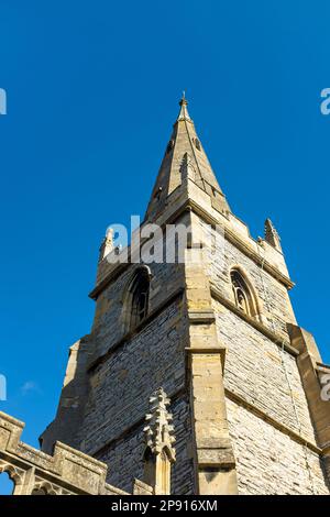 Église Saint-Laurent, Evesham, Worcestershire, Royaume-Uni Banque D'Images