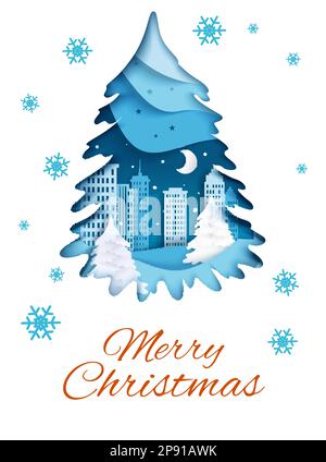 Modèle vectoriel de carte de vœux Joyeux Noël et joyeux nouvel an Illustration de Vecteur