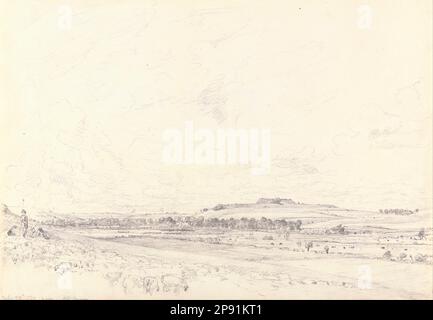 Vieux Sarum à midi 1829 par John Constable Banque D'Images