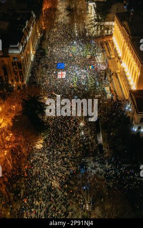 Rassemblement en faveur de l'Ukraine contre l'agression russe Banque D'Images