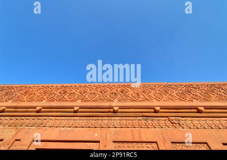 Le mur du fort Arga est classé au patrimoine mondial de l'UNESCO en Inde Banque D'Images