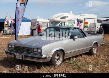 Pleyber-Christ, France - août 26 2022 : le Chevrolet El Camino est un coupé utilitaire produit par Chevrolet Banque D'Images