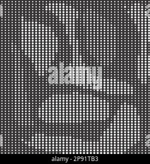 Motif demi-ton. Arrière-plan demi-ton. Texture demi-teinte. Illustration de Vecteur