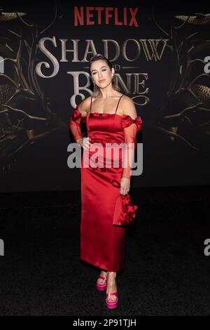 Los Angeles, États-Unis. 09th mars 2023. Danielle Galligan assiste aux arrivées de Netflix Shadow and Bone Premiere au Tudum Theatre de Los Angeles, CA sur 9 mars 2023. (Photo de Corine Solberg/Sipa USA) crédit: SIPA USA/Alay Live News Banque D'Images