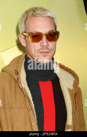 West Hollywood, Californie, États-Unis. 09th mars 2023. Diplo participe au salon Versace FW23 au Pacific Design Center sur 09 mars 2023, à Hollywood Ouest, en Californie. Crédit : Jeffrey Mayer/JTM photos/Media Punch/Alay Live News Banque D'Images