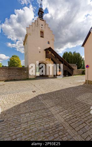 Village viticole de Sulzfeld am main, district de Kitzingen, Basse-Franconie, Franconie, Bavière, Allemagne Banque D'Images