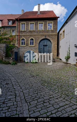 Village viticole de Sulzfeld am main, district de Kitzingen, Basse-Franconie, Franconie, Bavière, Allemagne Banque D'Images