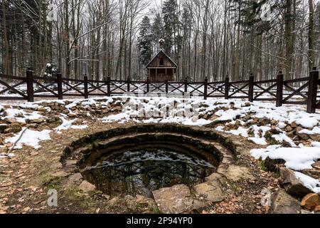 Europe, Pologne, Swietokrzyskie, Swieta Katarzyna Banque D'Images