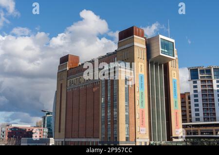 Galerie D'art BALTIC, sur BALTIC Square, Gateshead, Royaume-Uni. Banque D'Images