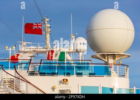 Bateau de croisière Diamond Princess, Puerto de Pichilingue, la Paz City, Baja California sur, Mexique Banque D'Images