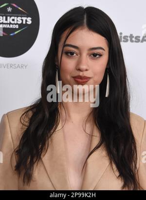 Beverly Hills, Californie, États-Unis 10th mars 2023 l'actrice Amber Midthunder participe aux Prix des publicistes annuels 60th de la Guilde internationale des cinéastes sur 10 mars 2023 à l'hôtel Beverly Hilton de Beverly Hills, Californie, États-Unis. Photo de Barry King/Alay Live News Banque D'Images