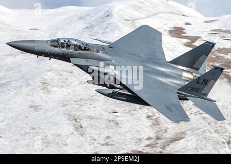 Boucle Mach F-15 Banque D'Images