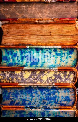 Beaux livres rares Banque D'Images