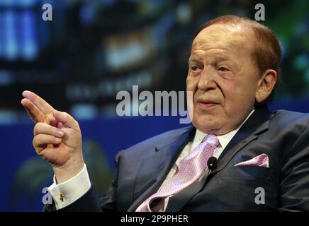 CEO of the Las Vegas Sands Corporation photographed in The Venetian Resort  and Hotel Casino Stock Photo - Alamy