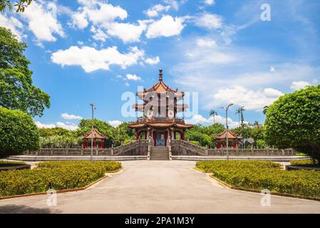 Pavillon dans 228 parc de la paix, Taipei, taiwan Banque D'Images