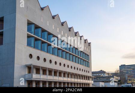 Bibliothèque d'état du Wurttemberg (Wurttembergische Landesbibliothek) - Stuttgart, Allemagne Banque D'Images