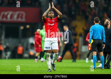 ISTANBUL, TURKIYE - MARS 11: Ryan Donk de Kasipasa pendant le match turc Super LIG entre Galatasaray et Kasipasa à NEF Stadyumu sur 11 mars 2023 à Istanbul, Turkiye (photo par /Orange Pictures) Banque D'Images