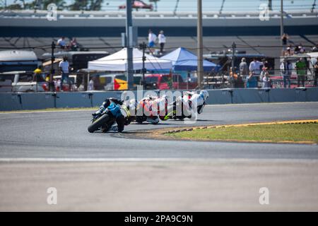 Daytona Beach, Floride, États-Unis. 11th mars 2023. Daytona 200 présenté par Monster Energy 2023 au Daytona International Speedway à Daytona Beach, FL. Credit: Yaroslav Sabitov/Oui Market Media/Alamy Live News Banque D'Images