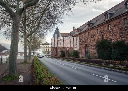 Bâtiment de l'ancien Arsenal (Zeughaus-Mensa im Marstall) - Heidelberg, Allemagne Banque D'Images