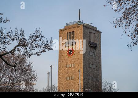 Gare centrale de Stuttgart (Hauptbahnhof) - Stuttgart, Allemagne Banque D'Images